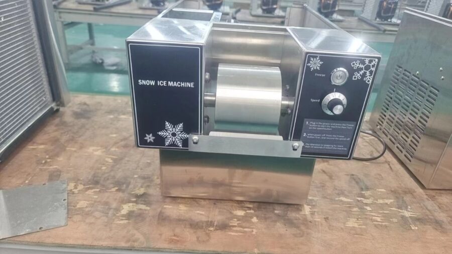 Machine à Glace Râpée en Flacon de Neige Commerciale 60 kg/24H en Inox – Image 2