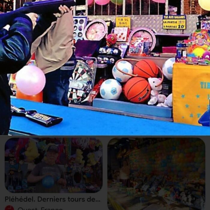 Ballon tir forain G7