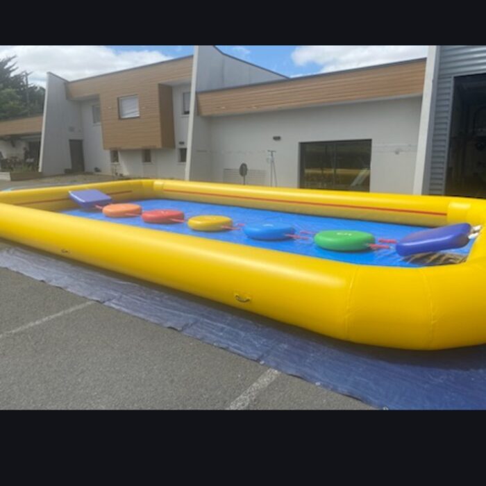 Piscine activité ludique intérville marché sur l eau animation